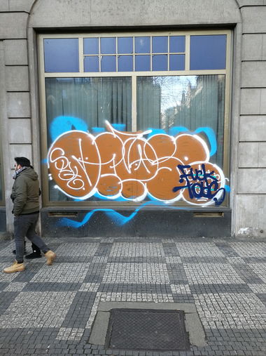 Graffiti Bombing in Prague - Photo by Kico_one - Prague, Praha