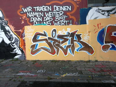 Graffiti Wall in Essen - Photo by Kico_one - Essen, NRW, Ruhrpott