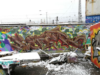 Graffiti Wall in München - Photo by Kico_one - München