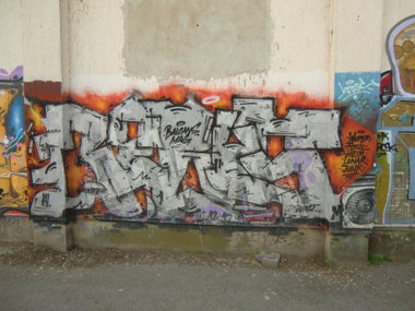 Graffiti Wall in Osijek - Photo by Kico_one - Croatia, Hrvatska, Osijek (2016)