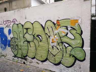 Graffiti Bombing in Lissabon - Photo by Kico_one - Lissabon, Portugal, Lisboa