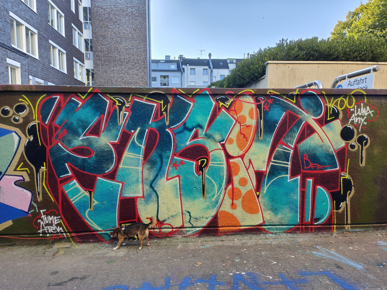 Graffiti Wall in Essen - Photo by Kico_one - Essen, Ruhrgebiet, Eksit (2023)