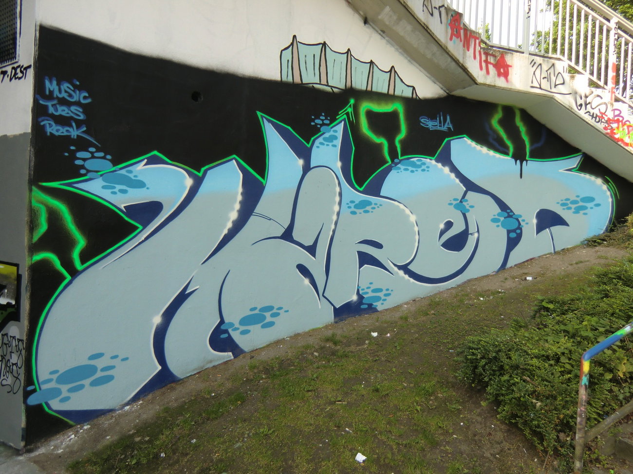 Graffiti Wall in Germany - Photo by Kico_one - Essen, Nrw, Ruhrpott (2016)