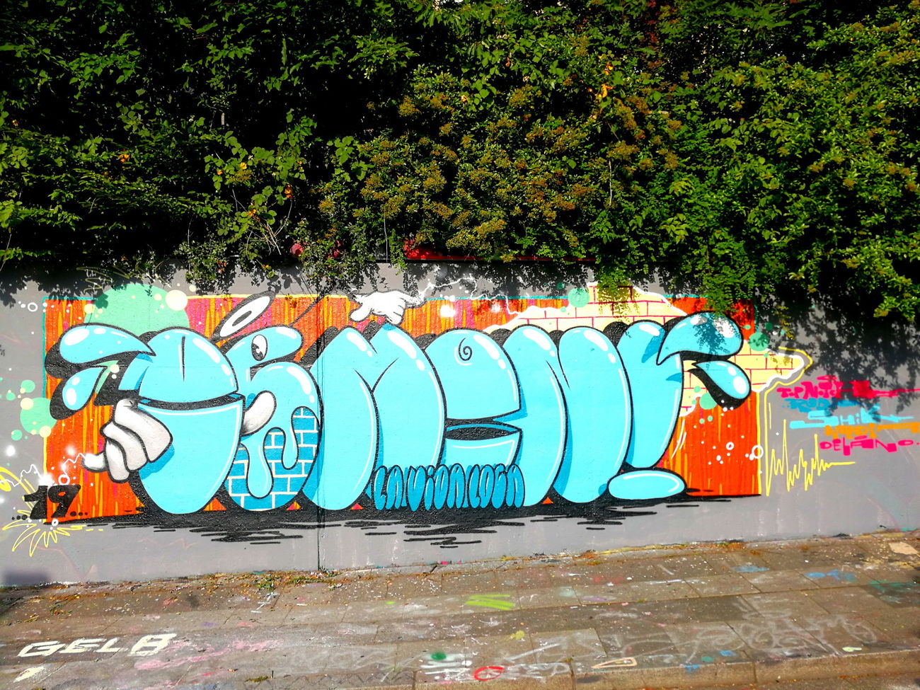 Graffiti Wall in Essen - Photo by Kico_one - Essen, NRW, Ruhrpott (2019)