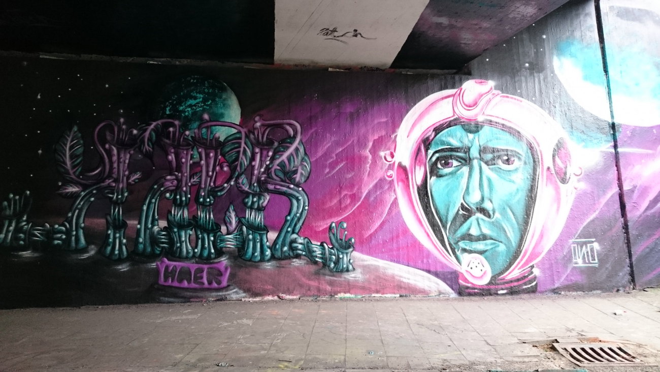 Graffiti Wall in Bochum - Photo by Kico_one - Bochum, Ruhruni, Nrw (2015)