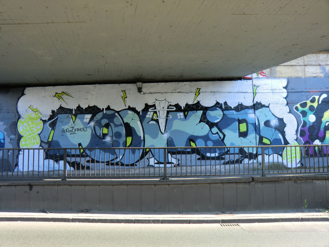 Graffiti Wall in Essen - Photo by Kico_one - Essen, Hafendampf, Koolkids (2015)