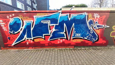 Graffiti Wall in Essen - Photo by Kico_one (2021)