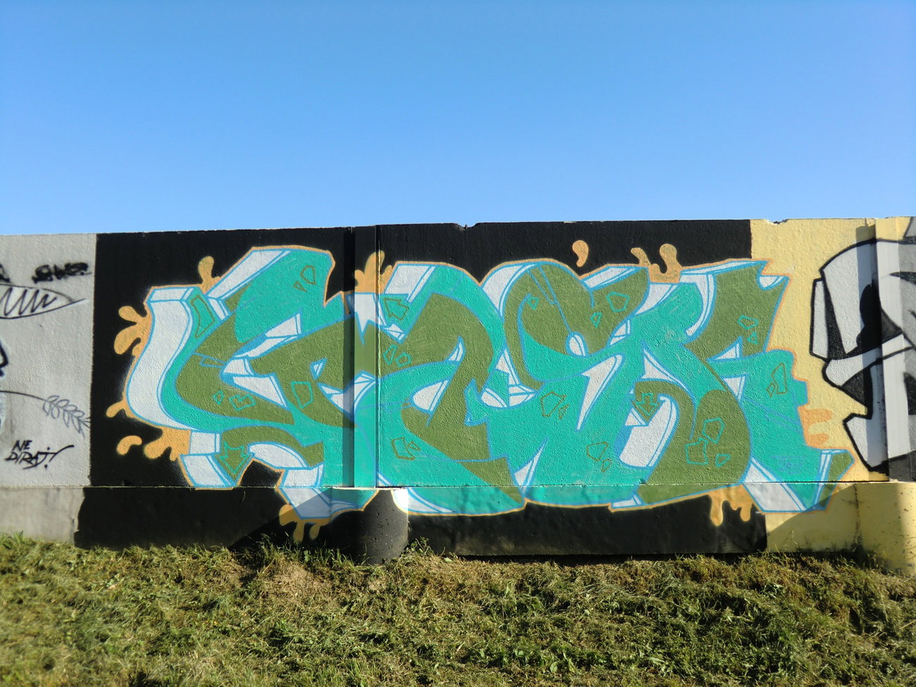 Graffiti Wall in Osijek - Photo by Kico_one - Osijek, Croatia, Gask