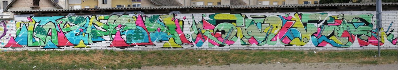 Graffiti Wall in Donji Miholjac - Photo by Kico_one - Croatia, DonjiMiholjac, BackyardFestival (2017)