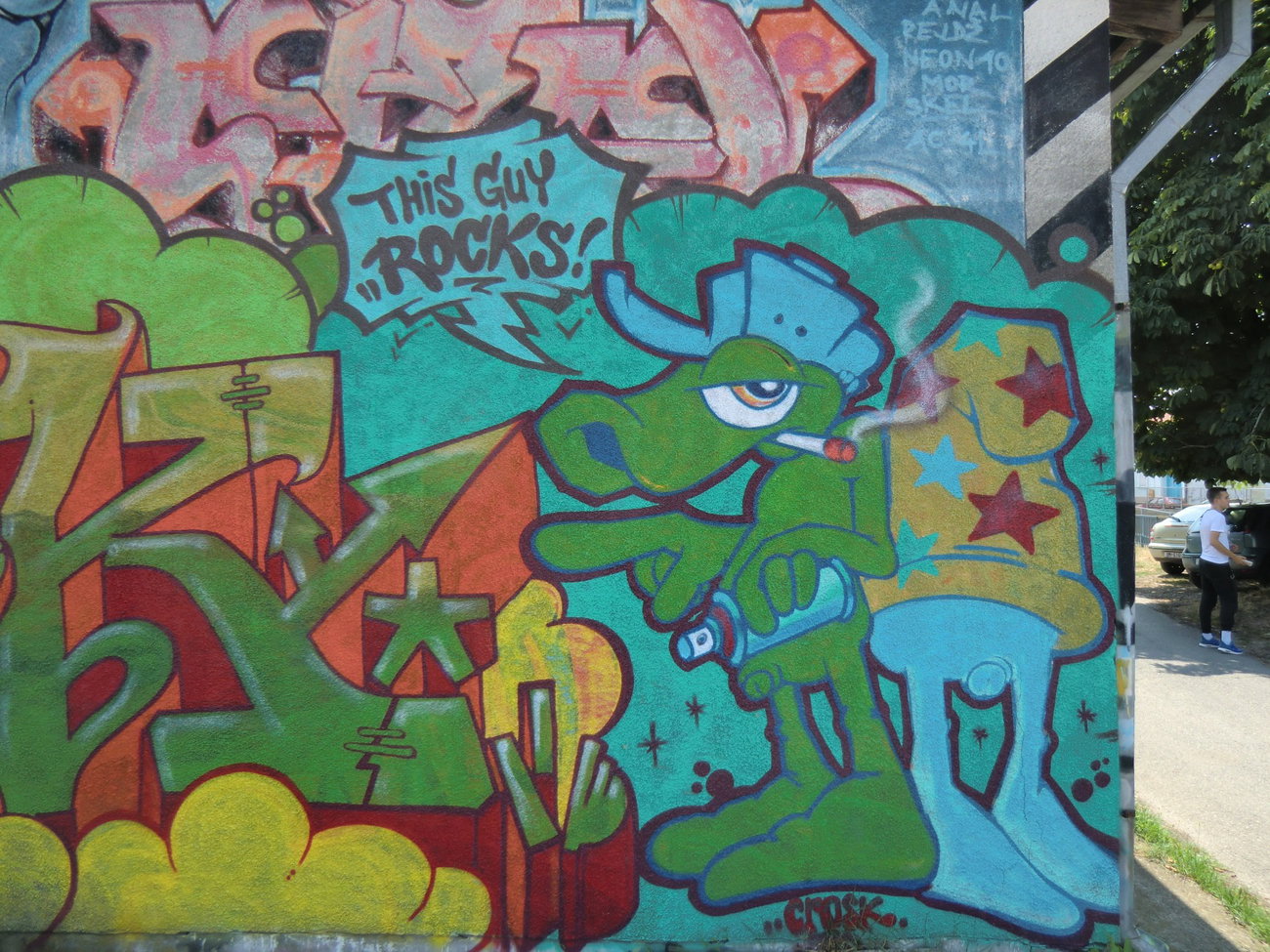 Graffiti Wall in Osijek - Photo by Kico_one - Osijek, Croatia, Hrvatska (2014)