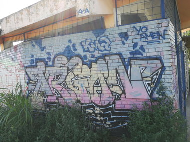 Graffiti Wall in Osijek - Photo by Kico_one - Osijek, Croatia, Argon
