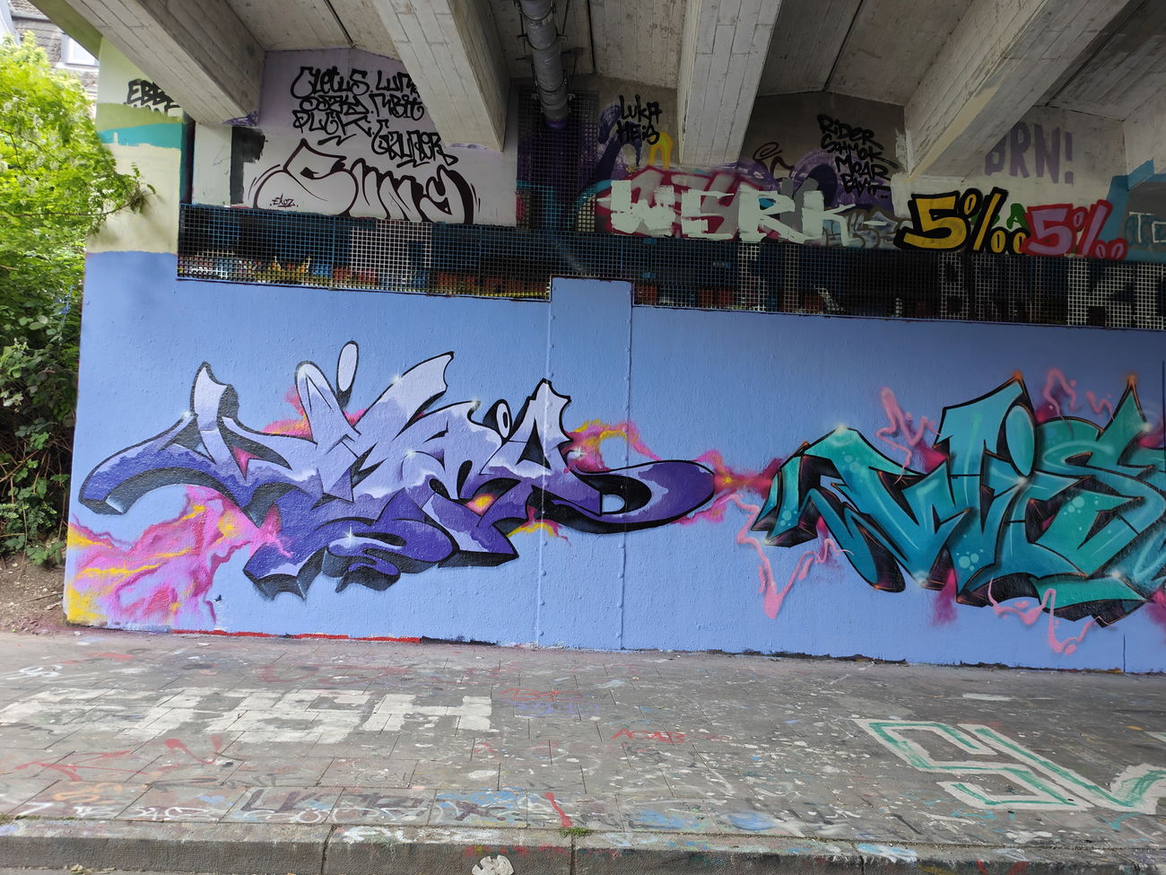 Graffiti Wall in Essen - Photo by Kico_one (2025)