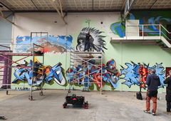 Graffiti Wall in Roermond weerstand - Photo by Kico_one (2025)