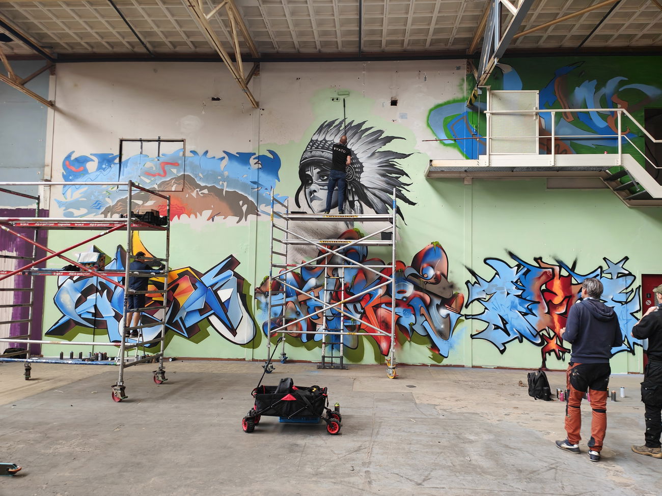 Graffiti Wall in Roermond weerstand - Photo by Kico_one (2025)