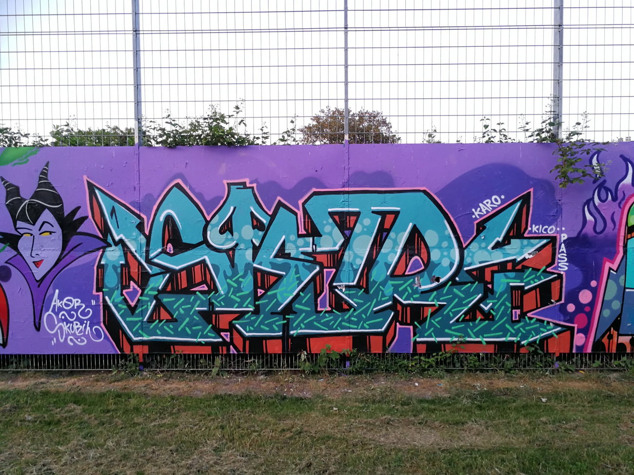Graffiti Wall in Essen - Photo by Kico_one - Essen, NRW, Ruhrpott (2018)