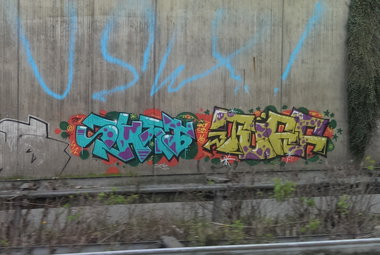 Graffiti Wall in Essen - Photo by Kico_one - Essen, A52, Ruhrpott