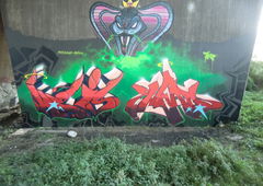 Graffiti Wall in Essen - Photo by Kico_one - Essen, NRW, Ruhrpott (2017)