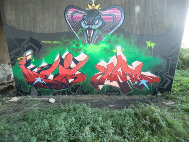 Graffiti Wall in Essen - Photo by Kico_one - Essen, NRW, Ruhrpott (2017)