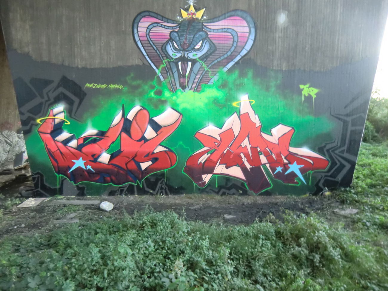 Graffiti Wall in Essen - Photo by Kico_one - Essen, NRW, Ruhrpott (2017)