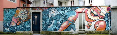 Graffiti Wall in Aachen - Photo by Kico_one - Aachen, TheWeird