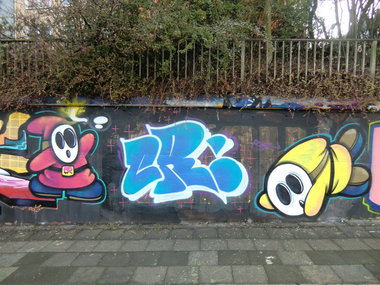 Graffiti Wall in Essen - Photo by Kico_one - Essen, NRW, Ruhrpott (2017)