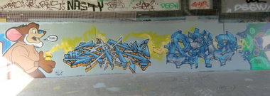 Graffiti Wall in Essen - Photo by Kico_one - Essen, Nrw, Ruhrpott (2016)