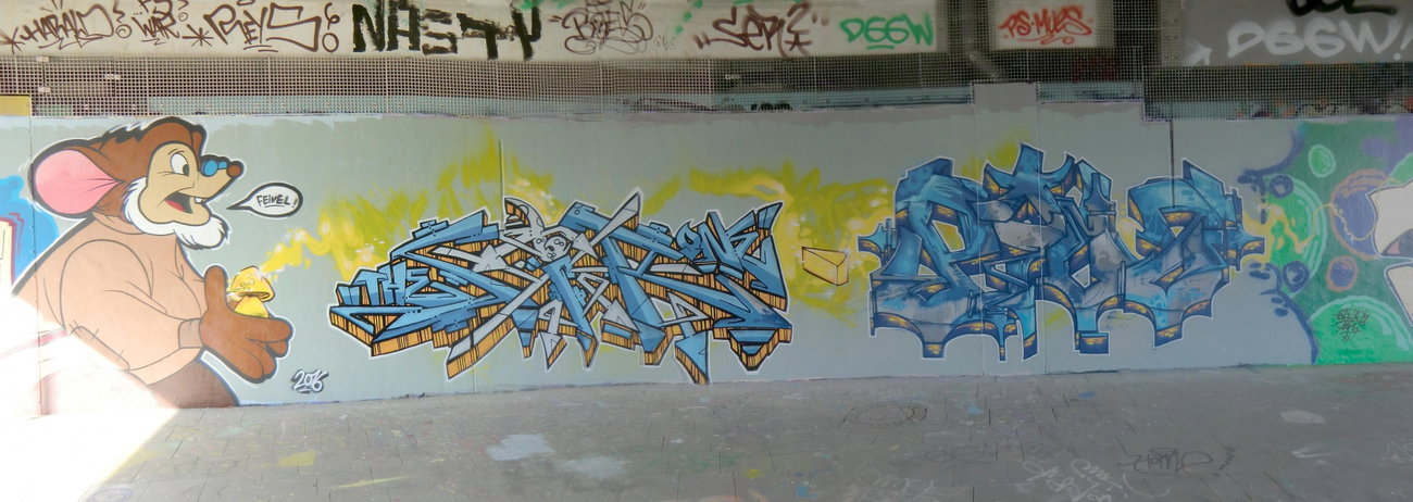 Graffiti Wall in Essen - Photo by Kico_one - Essen, Nrw, Ruhrpott (2016)