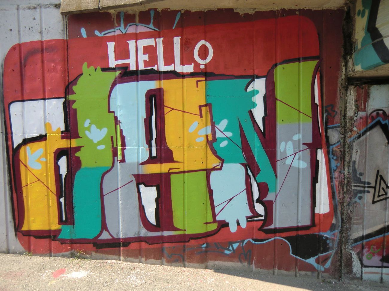 Graffiti Wall in Osijek - Photo by Kico_one - Osijek, Croatia, Hrvatska (2014)