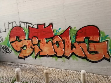 Graffiti Wall in Lissabon - Photo by Kico_one - Lissabon, Lisboa, Portugal