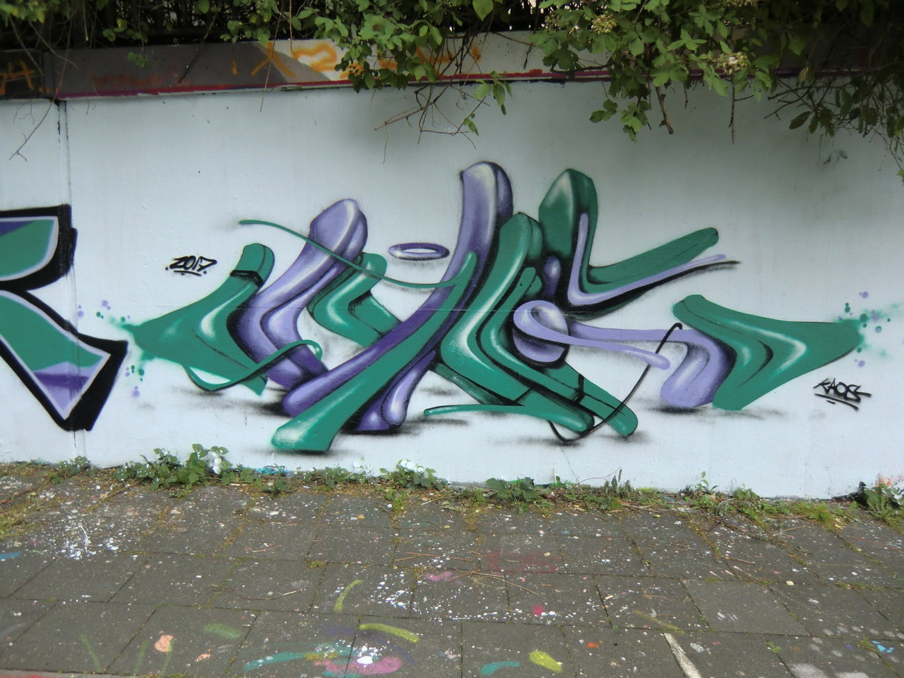 Graffiti Wall in Essen - Photo by Kico_one - Essen, NRW, Ruhrpott (2017)