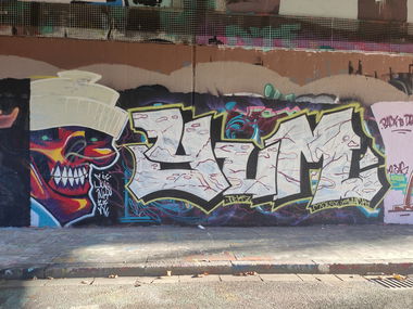 Graffiti Wall in Essen - Photo by Kico_one - Essen, Yum (2025)