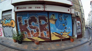 Graffiti Wall in Marseille - Photo by Kico_one - Marseille, France, KSR