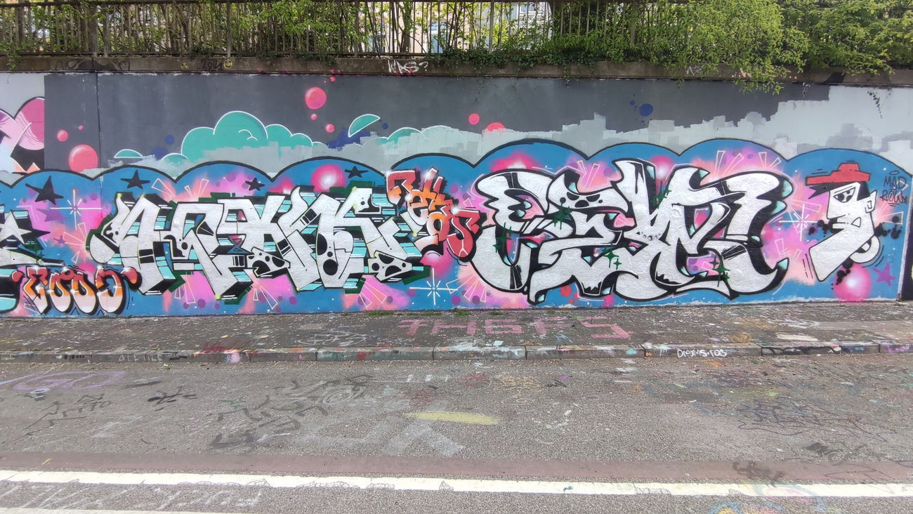 Graffiti Wall in Essen - Photo by Kico_one (2021)