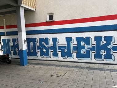 Graffiti Wall in Osijek - Photo by Kico_one (2022)