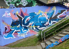 Graffiti Wall in Essen - Photo by Kico_one (2025)