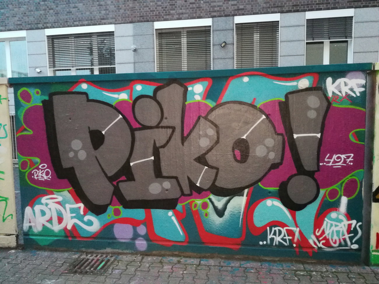 Graffiti Wall in Essen - Photo by Kico_one - Essen, Ruhrpott, NRW (2017)