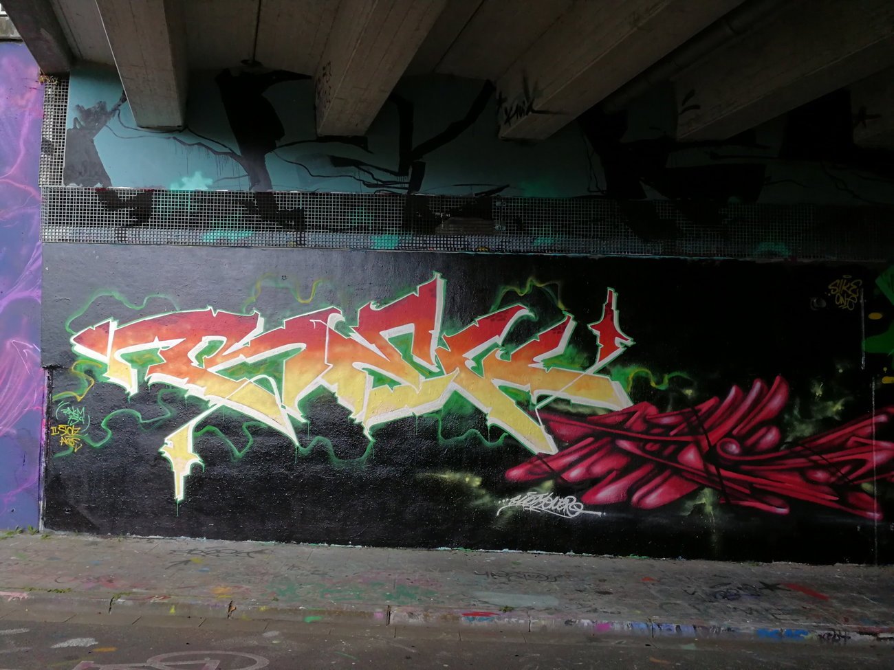 Graffiti Wall in Essen - Photo by Kico_one - Essen, Ruhrpott, NRW (2018)