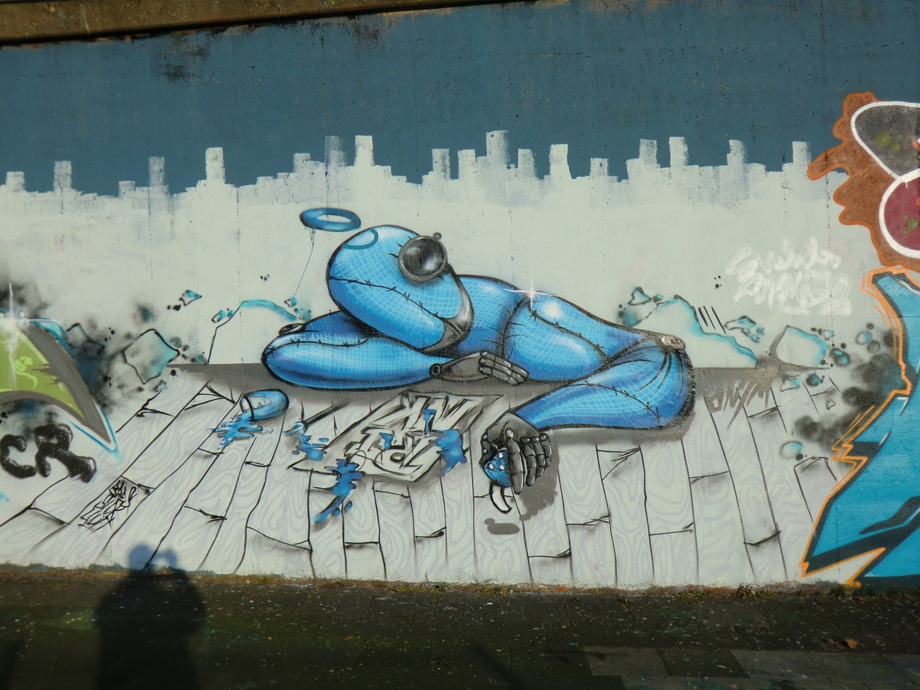 Graffiti Wall in Germany - Photo by Kico_one - Gier, Rink, Kesh (2016)