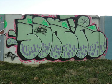 Graffiti Wall in Osijek - Photo by Kico_one - Osijek, Croatia, Hrvatska (2016)