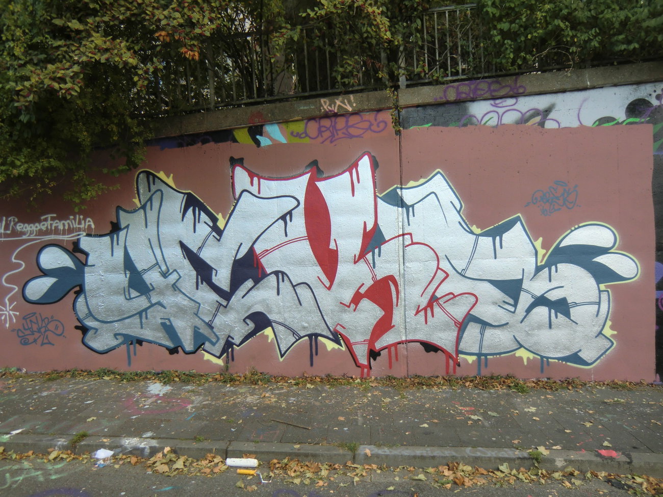 Graffiti Wall in Essen - Photo by Kico_one - Essen, NRW, Rohrpott (2016)