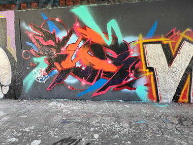 Graffiti Wall in Essen - Photo by Kico_one (2025)