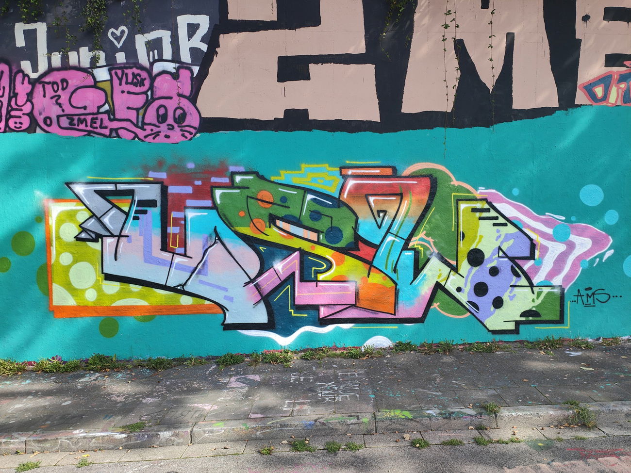 Graffiti Wall in Essen - Photo by Kico_one - Essen, Ruhrgebiet, Essen (2023)