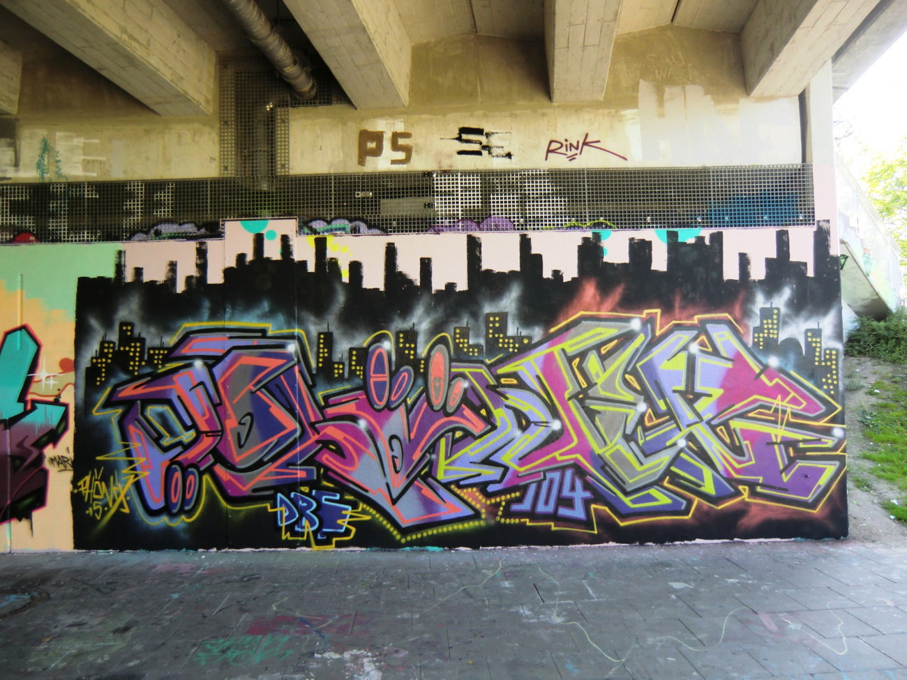 Graffiti Wall in Germany - Photo by Kico_one - Essen, AufderDonau, Ruhrpott (2015)