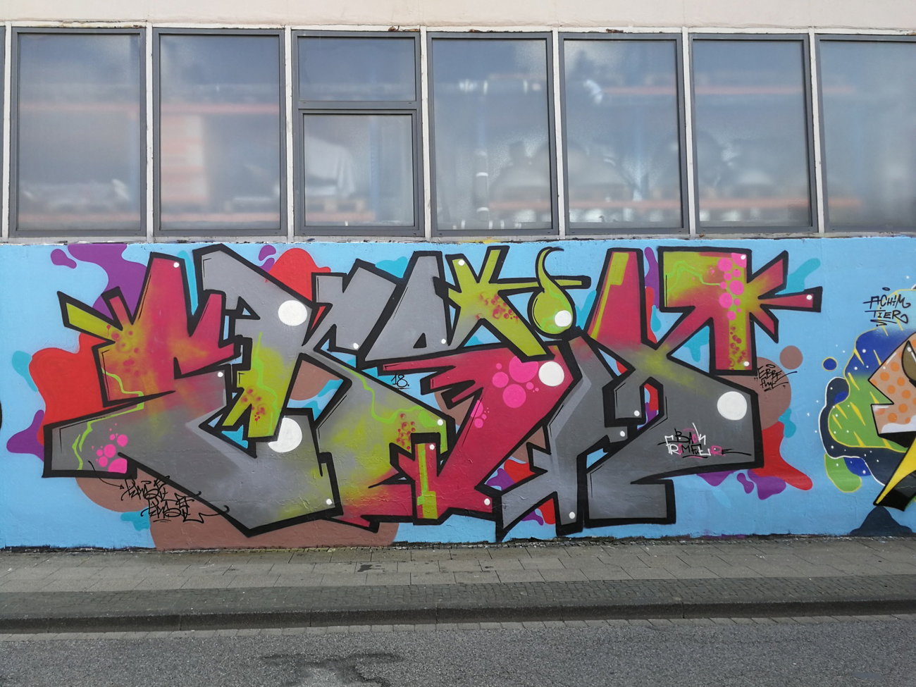 Graffiti Wall in Essen - Photo by Kico_one - Essen, NRW, Ruhrpott