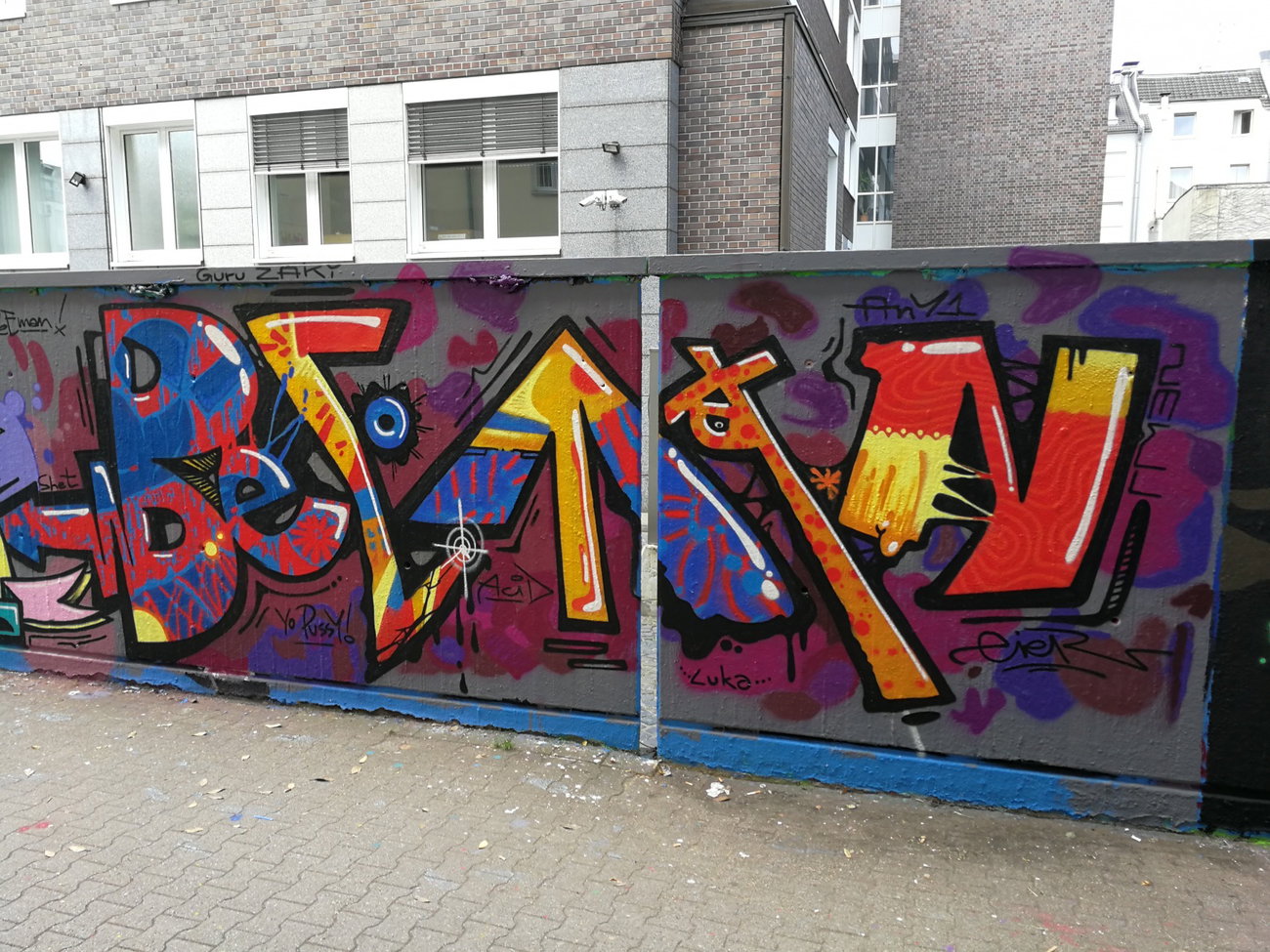 Graffiti Wall in Essen - Photo by Kico_one - Essen, NRW, Ruhrpott