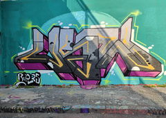 Graffiti Wall in Essen - Photo by Kico_one (2025)