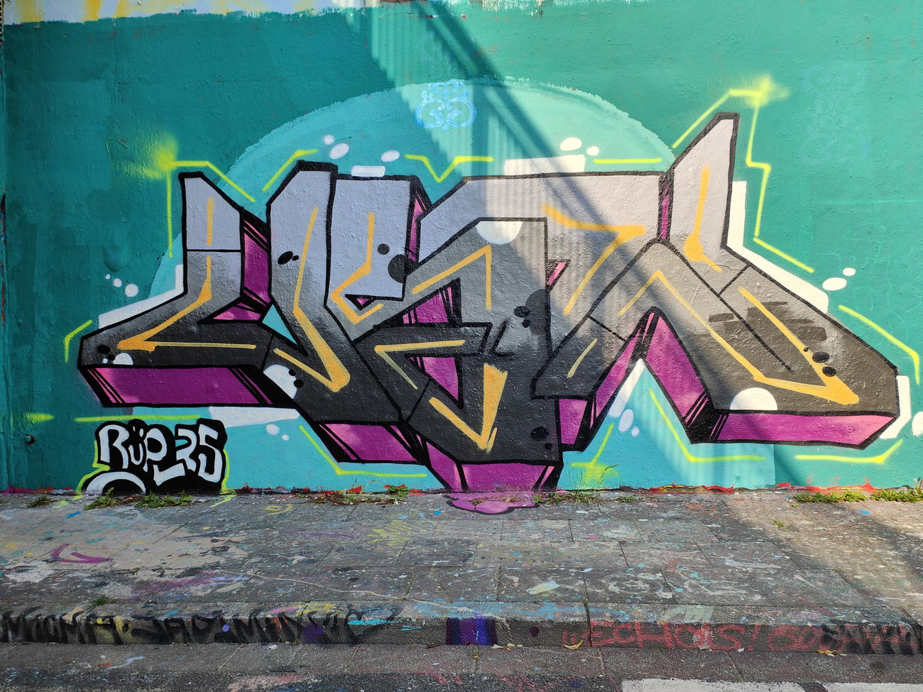 Graffiti Wall in Essen - Photo by Kico_one (2025)