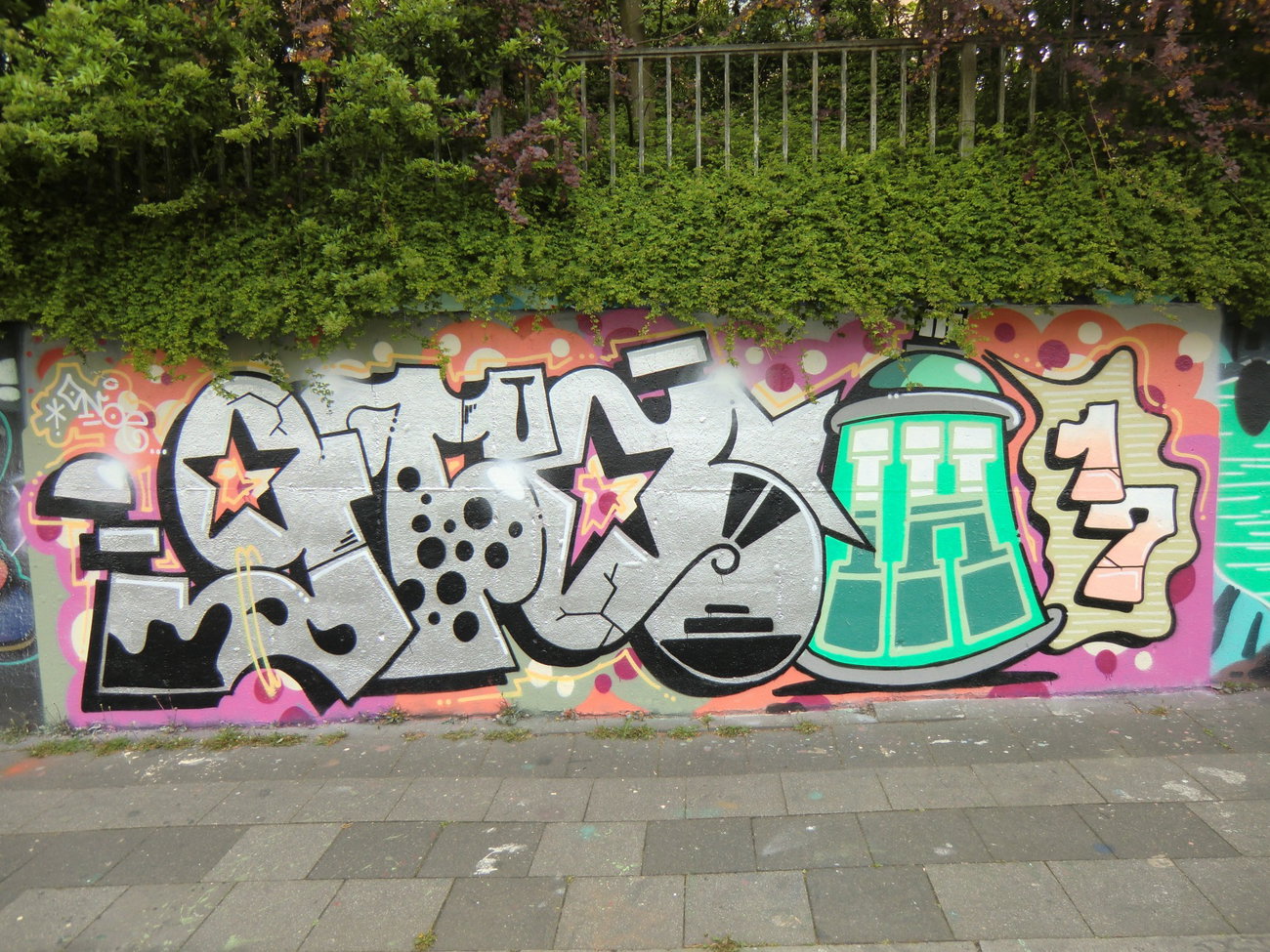 Graffiti Wall in Essen - Photo by Kico_one - Essen, NRW, Ruhrpott (2017)