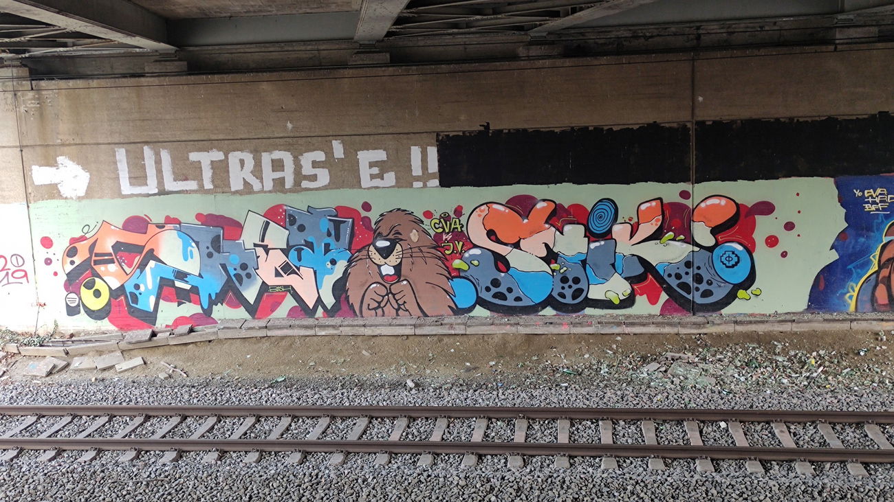 Graffiti Wall in Essen - Photo by Kico_one (2021)