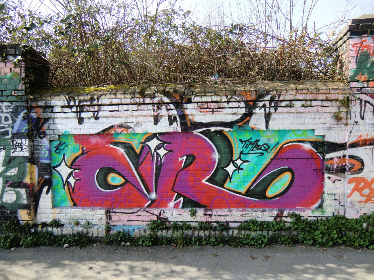 Graffiti Wall in Essen - Photo by Kico_one - Essen, NRW, Ruhrpott (2016)